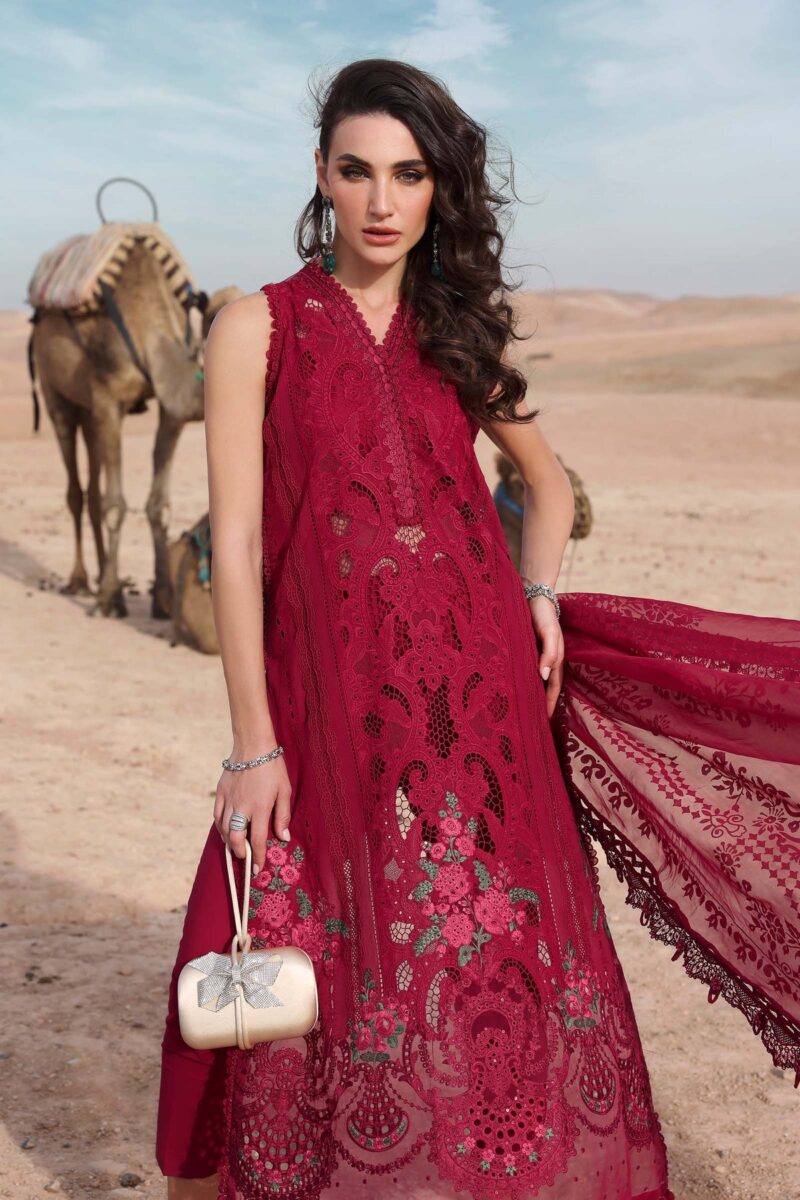 MARIA B Luxury Lawn 2025 | D-2504-A - Image 2