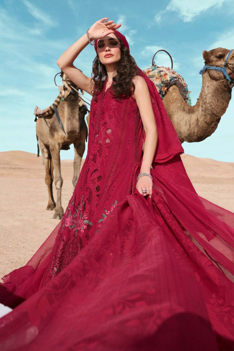 MARIA B Luxury Lawn 2025 | D-2504-A - Image 3