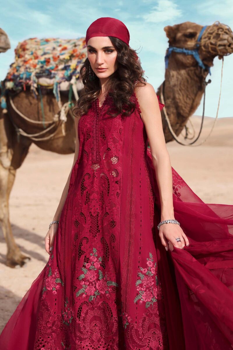 MARIA B Luxury Lawn 2025 | D-2504-A - Image 4