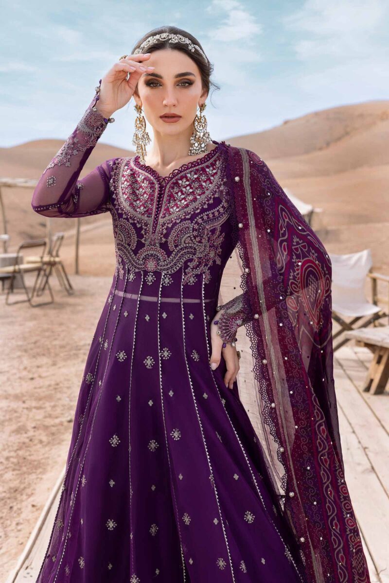 MARIA B Luxury Lawn 2025 | D-2507-B - Image 2
