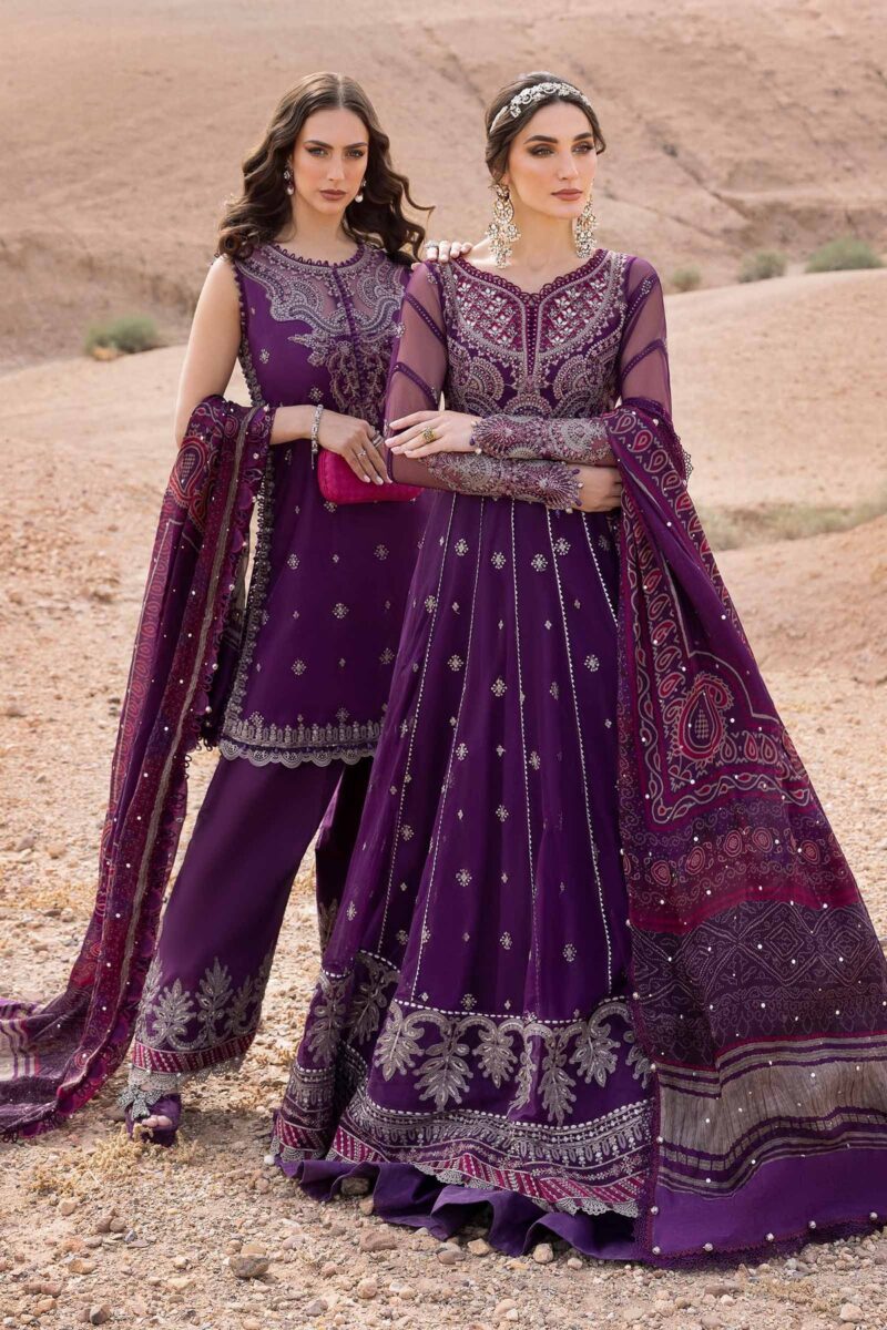 MARIA B Luxury Lawn 2025 | D-2507-B - Image 4