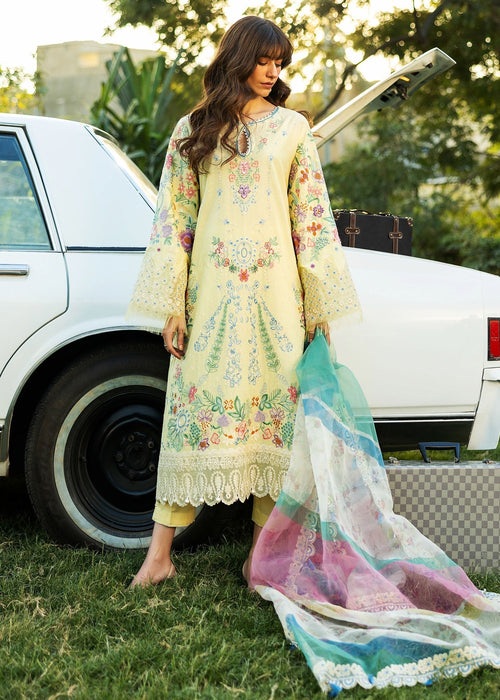 Sadaf Fawad Khan Lawn 2025 | MID SUMMER EVENING – B