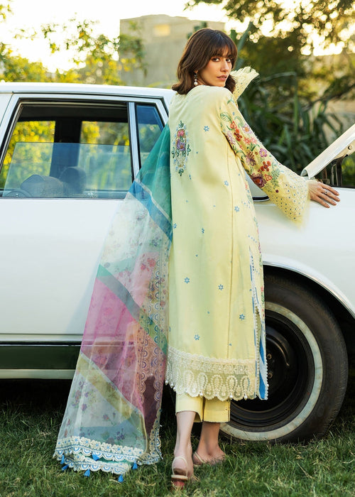 Sadaf Fawad Khan Lawn 2025 | MID SUMMER EVENING – B - Image 4