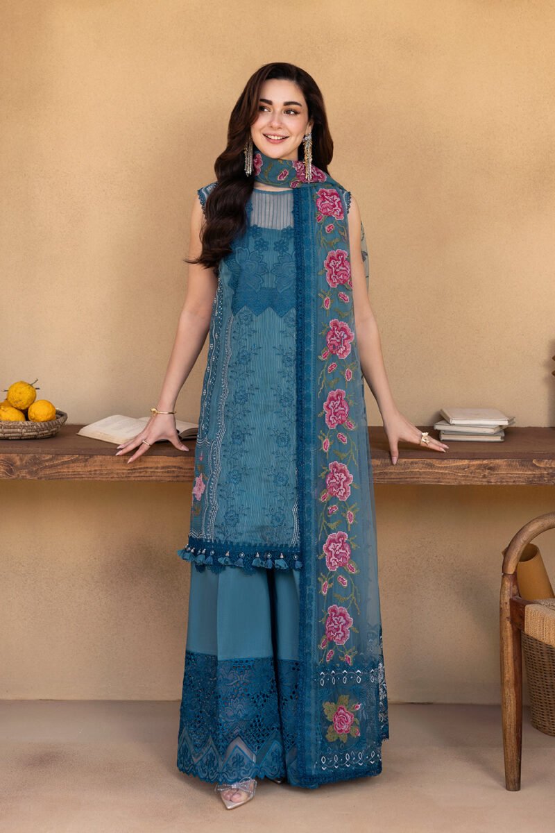 Saira Rizwan Luxury Lawn ’25 | SRL25-12