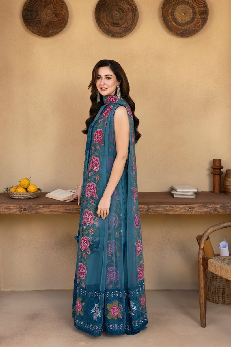 Saira Rizwan Luxury Lawn ’25 | SRL25-12 - Image 2