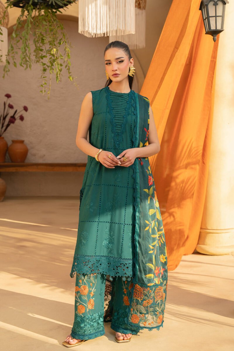 Saira Rizwan Luxury Lawn ’25 | SRL25-10