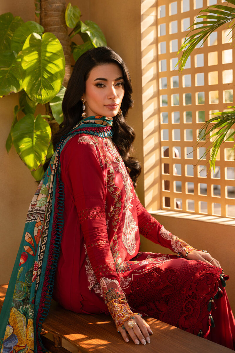Saira Rizwan Luxury Lawn ’25 | SRL25-2 - Image 4
