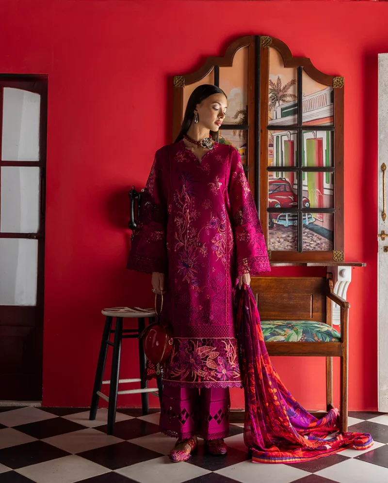 Esmel Luxury Lawn 2025 | Paix Amour Bonheur - Image 2