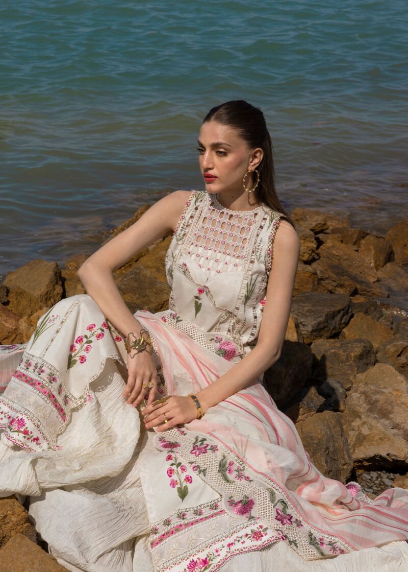 Crimson Summer Lawn 2025 by Saira Shakira | D9 B - Image 5