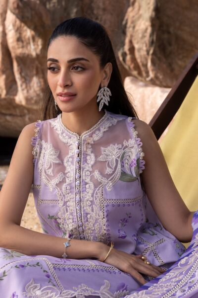 Crimson Summer Lawn 2025 by Saira Shakira | D7 A