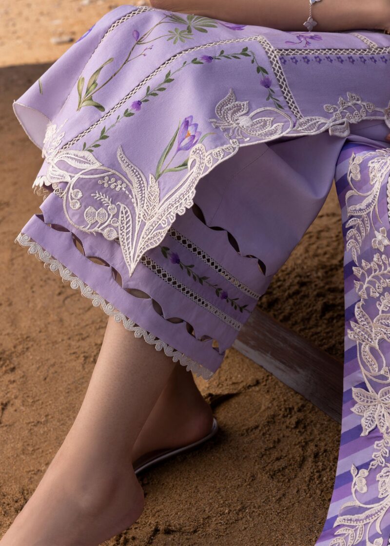 Crimson Summer Lawn 2025 by Saira Shakira | D7 A - Image 3