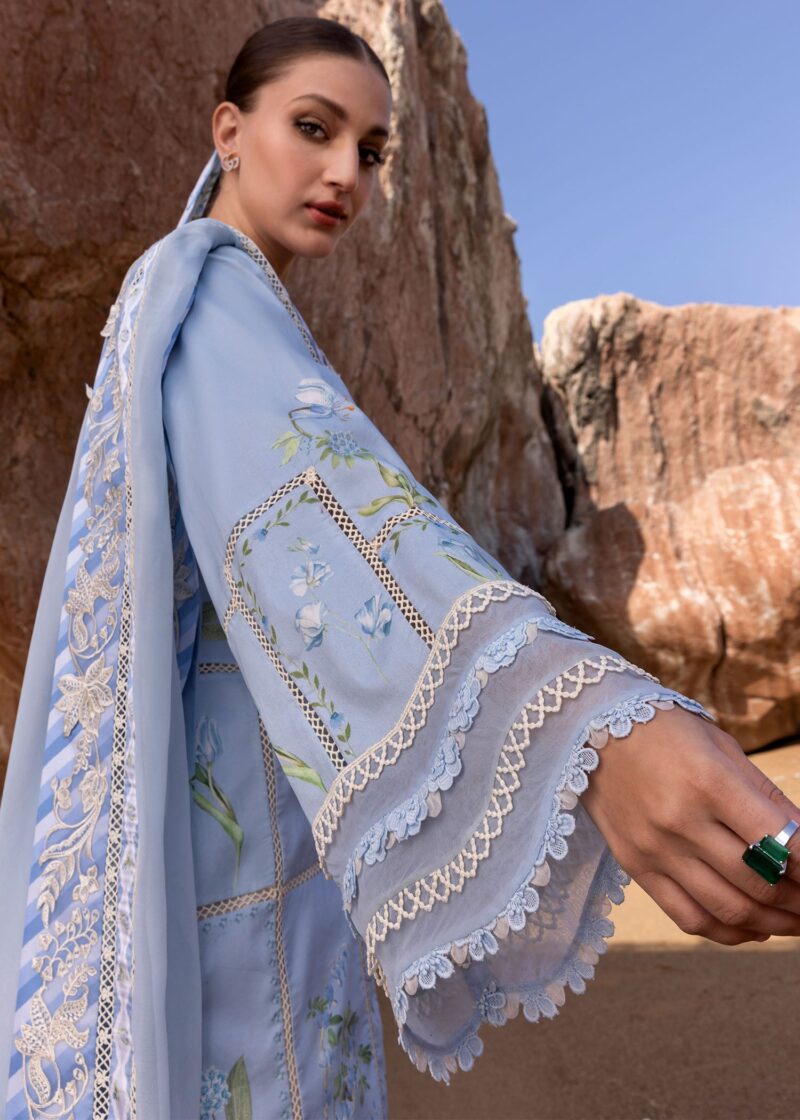 Crimson Summer Lawn 2025 by Saira Shakira | D7 B - Image 4