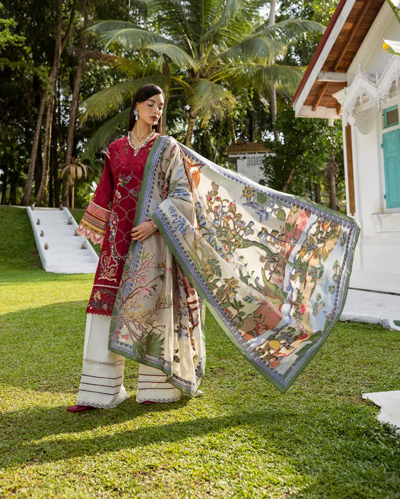 Esmel Luxury Lawn 2025 | Merci Pour Tout - Image 3
