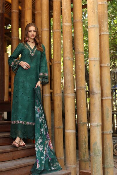Noor Eid Luxe Printedkari ’25 by Saadia Aasad | D9-B