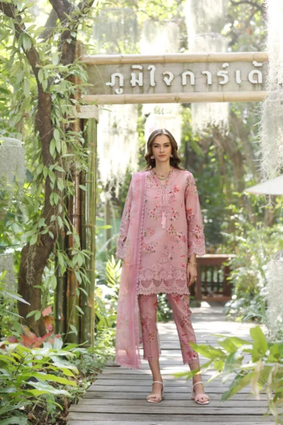 Noor Eid Luxe Printedkari ’25 by Saadia Aasad | D8-A