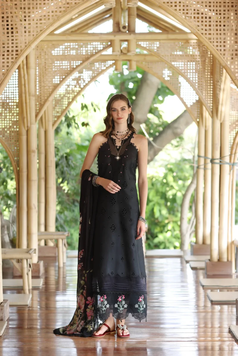 Noor Eid Luxe Printedkari ’25 by Saadia Aasad | D7-A - Image 3