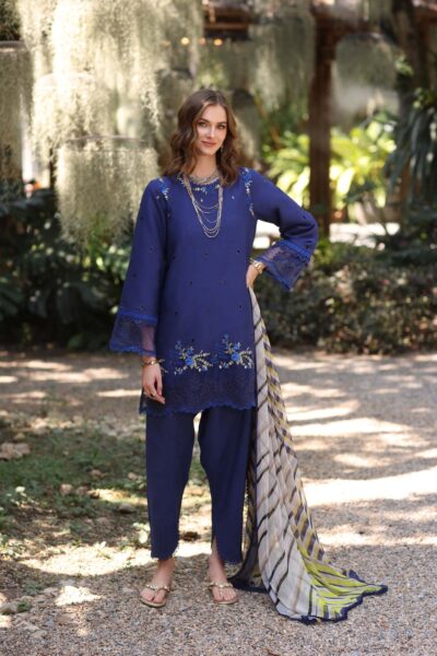 Noor Eid Luxe Printedkari ’25 by Saadia Aasad | D3-A