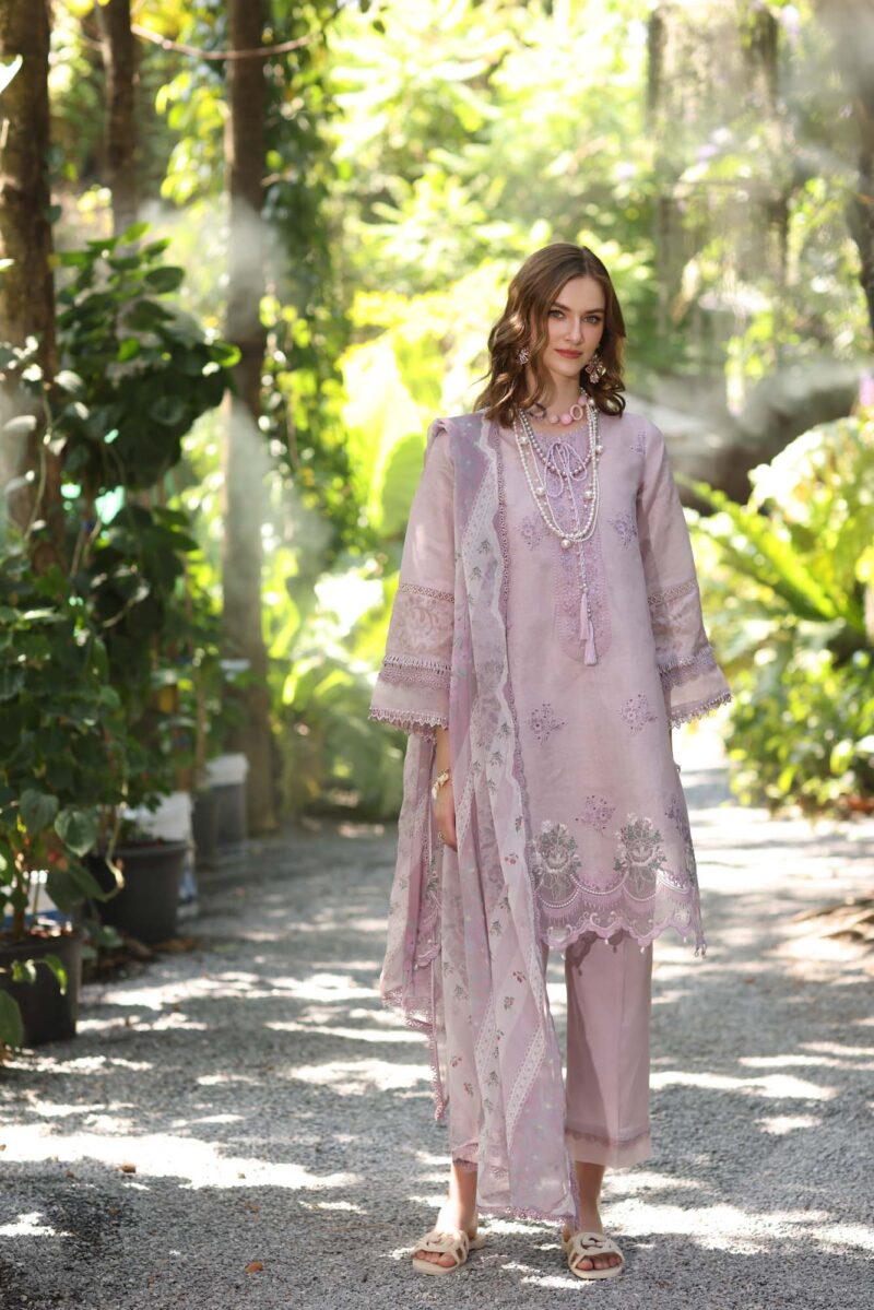 Noor Eid Luxe Printedkari ’25 by Saadia Aasad | D6-B - Image 2