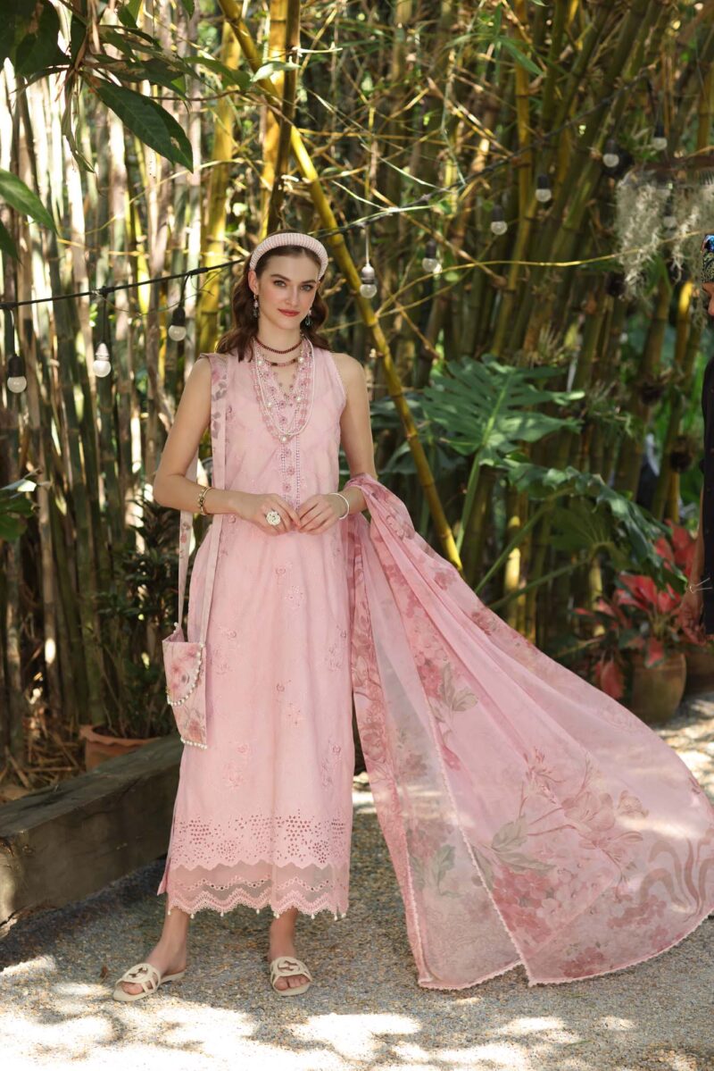 Noor Eid Luxe Printedkari ’25 by Saadia Aasad | D5-A - Image 2