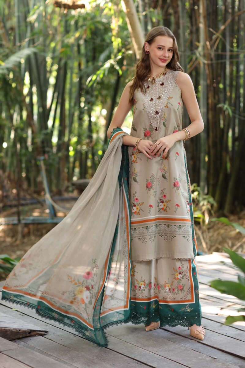 Noor Eid Luxe Printedkari ’25 by Saadia Aasad | D4-A