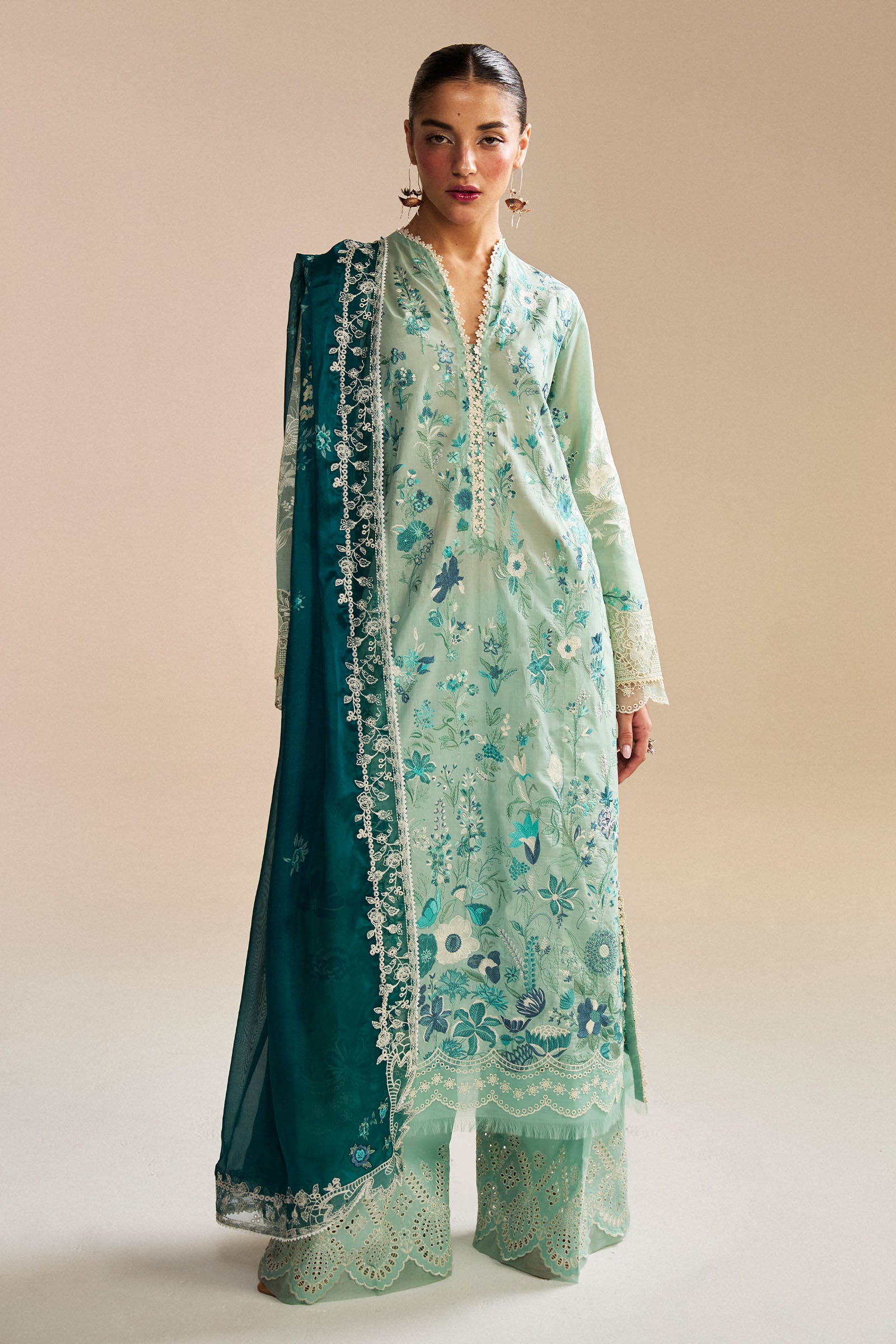 Zara Shahjahan Luxury Lawn 2025 | Satori | 2B
