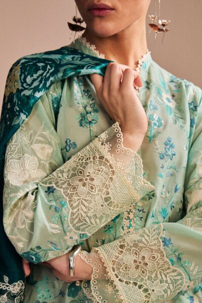 Zara Shahjahan Luxury Lawn 2025 | Satori | 2B