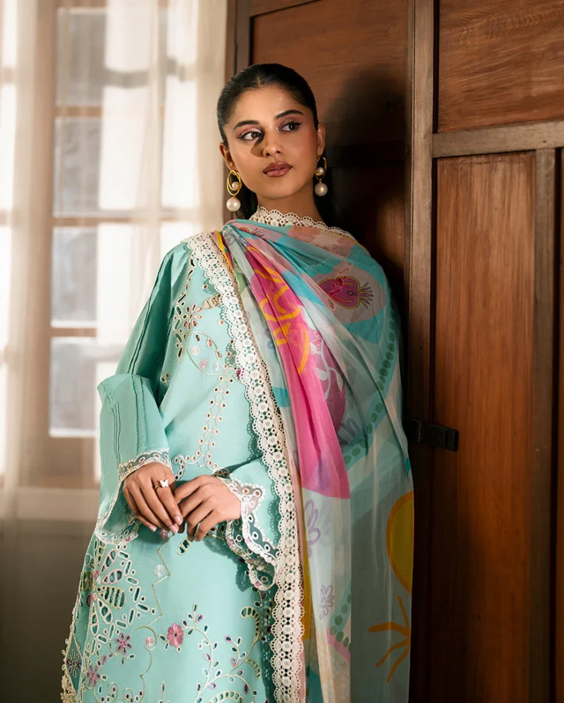 Aashiyana Lawn by Roheenaz 2025 | Dania - Image 3