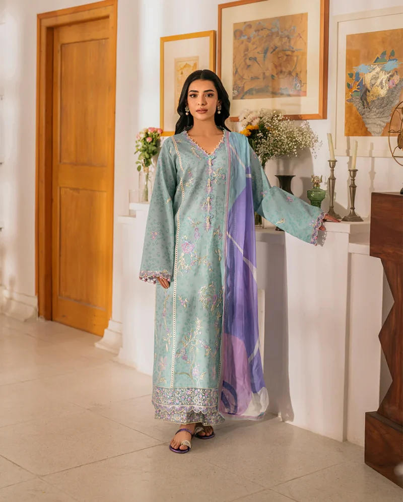 Aashiyana Lawn by Roheenaz 2025 | Minal - Image 2