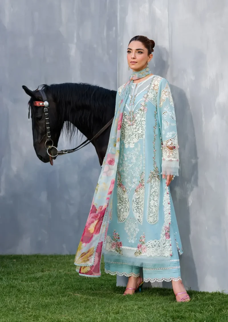 Elaf Luxury Lawn Vol 2 | ELH-5B - Image 4