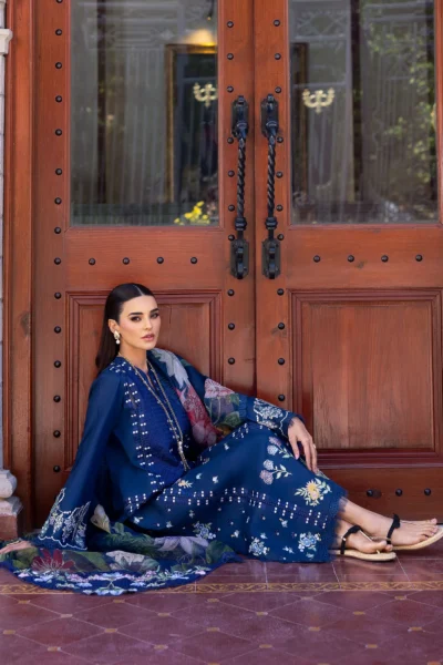 Saira Shakira Bloom Unstitched Lawn’25 || Hanging Gardens 2-B