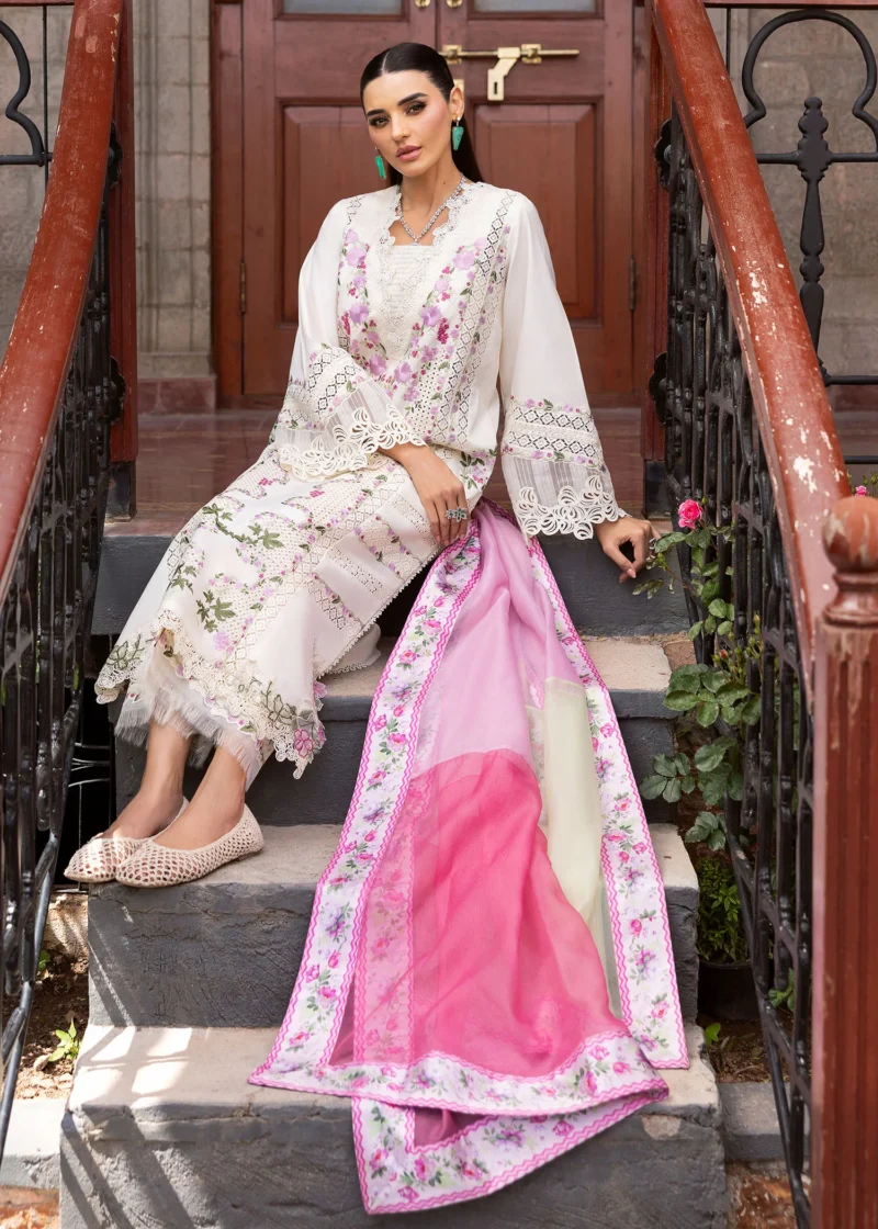 Saira Shakira Bloom Unstitched Lawn’25 || Zerene 1-A - Image 3