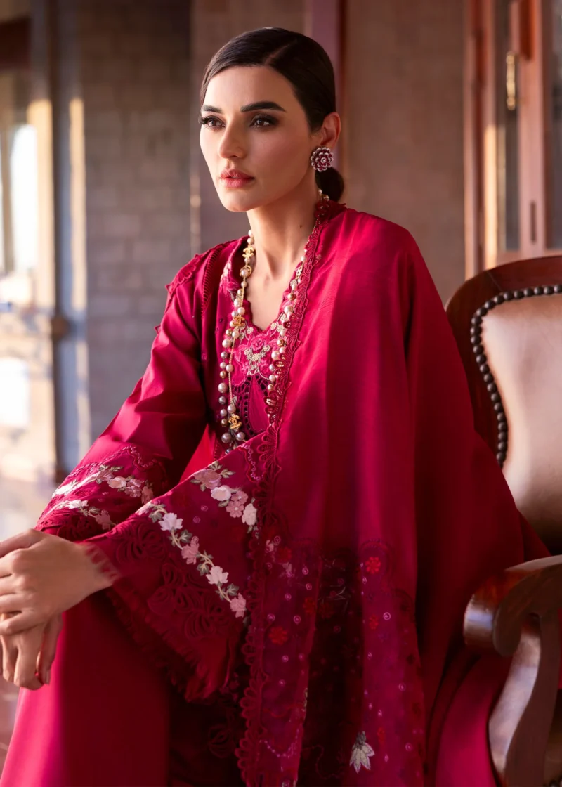Saira Shakira Bloom Unstitched Lawn’25 || Faye 7-B - Image 6
