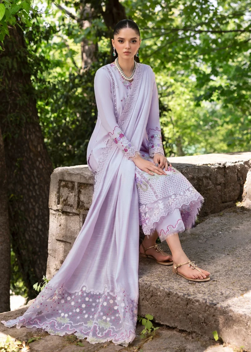Saira Shakira Bloom Unstitched Lawn’25 || Faye 7-A - Image 3