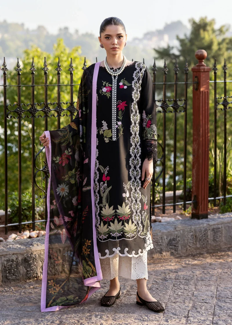 Saira Shakira Bloom Unstitched Lawn’25 || Sauvage 6-B