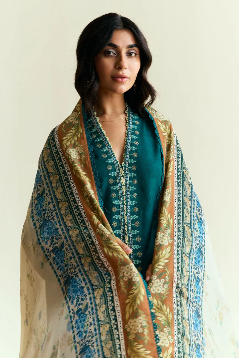 Coco Eid Edit 2025 by Zara Shahjahan | Marigold-D4 - Image 4