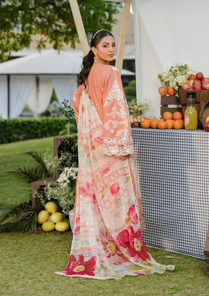Elaf Luxury Lawn Vol 2 | ELH-5A - Image 2
