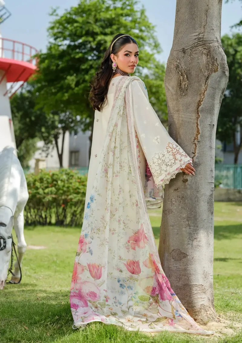 Elaf Luxury Lawn Vol 2 | ELH-7A - Image 2