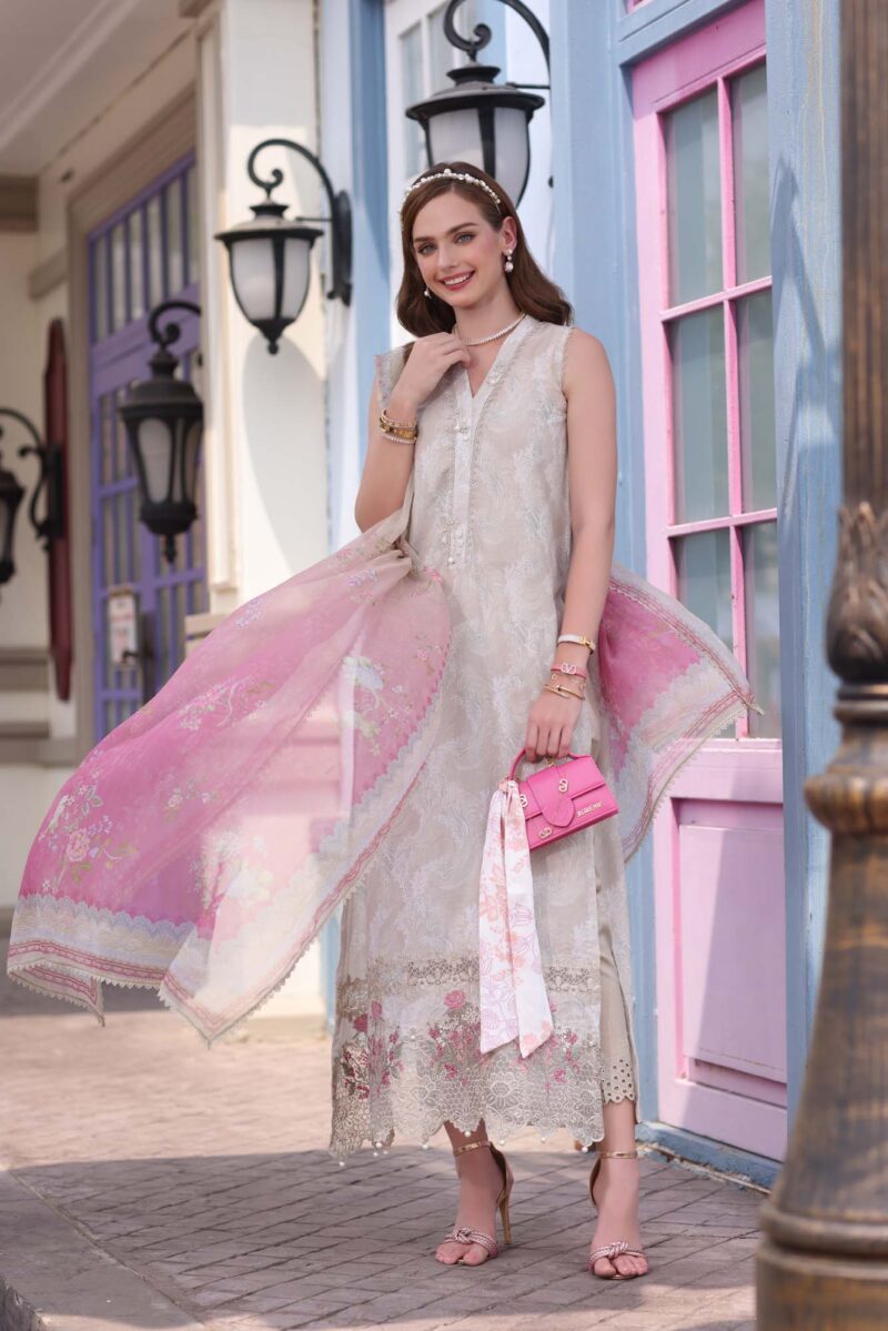 Noor Eid Luxe Chikankari’ 25 | D4 - Image 3