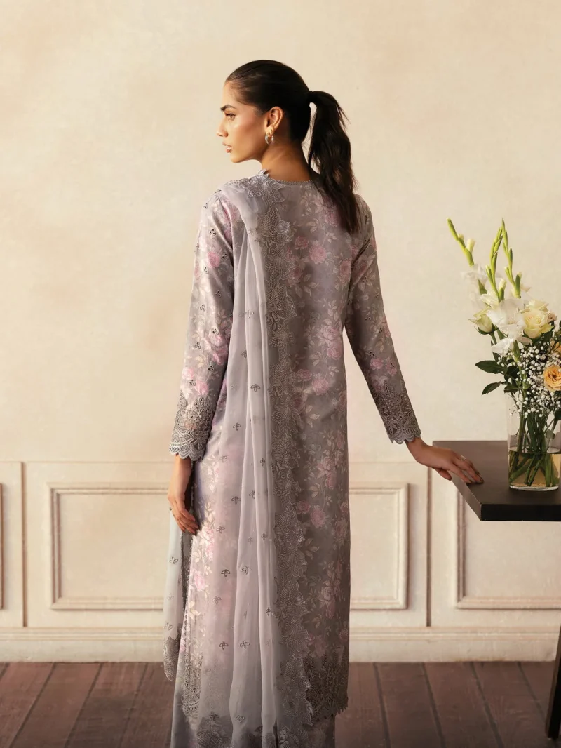 Afrozeh Daybreak Embroidered Lawn 2025 | WIND BRUSHED