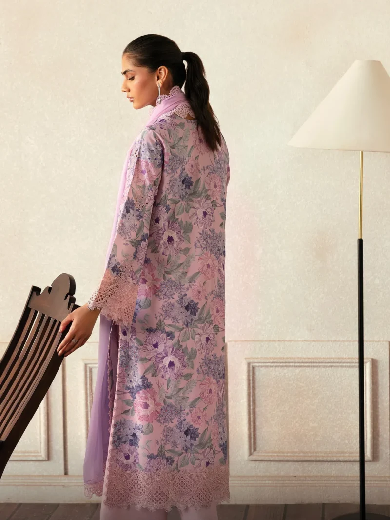 Afrozeh Daybreak Embroidered Lawn 2025 | CLOUD KISSED
