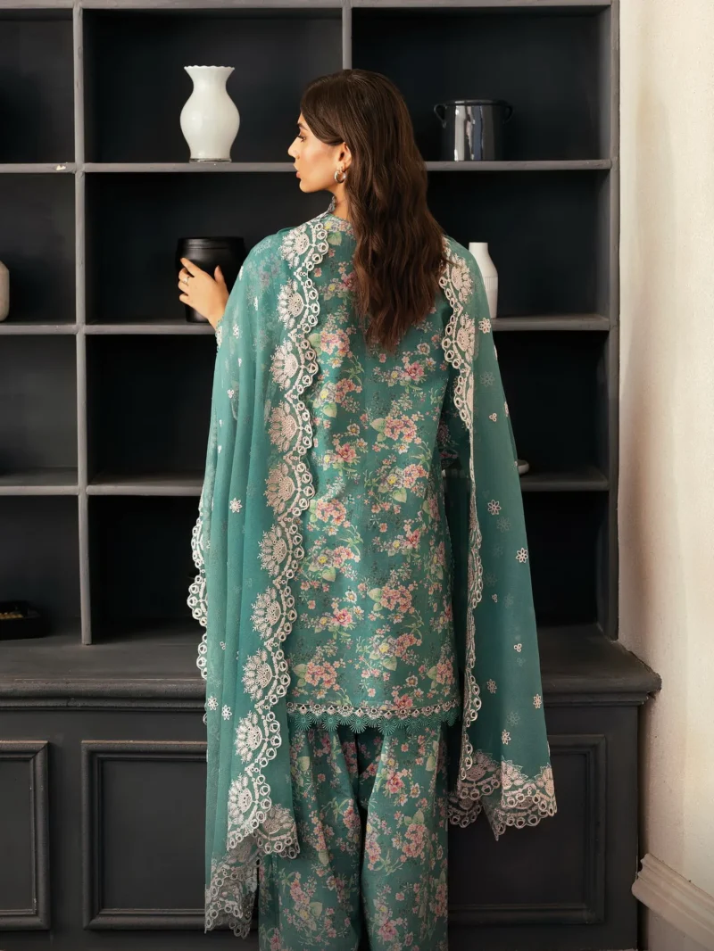 Afrozeh Daybreak Embroidered Lawn 2025 | BREEZE BATHED