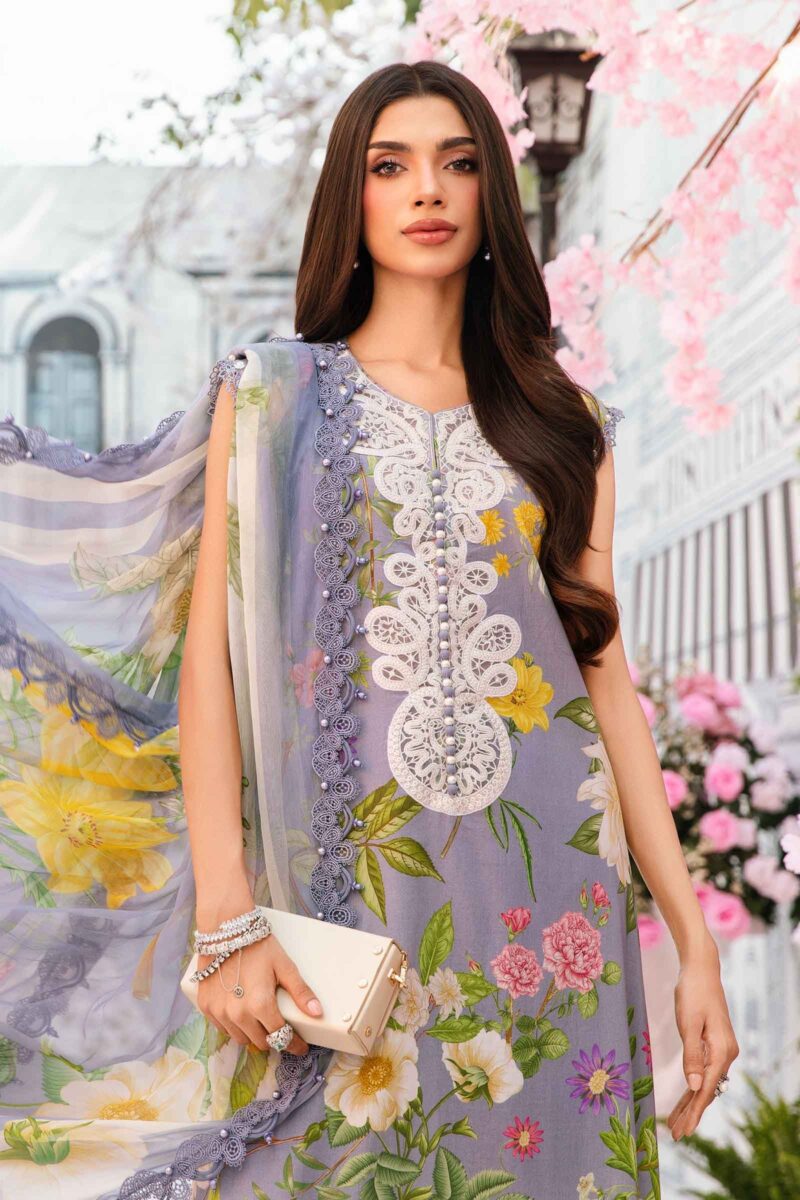 Maria B. M.Prints Eid Collection 2025 | MPT-2604-A - Image 4
