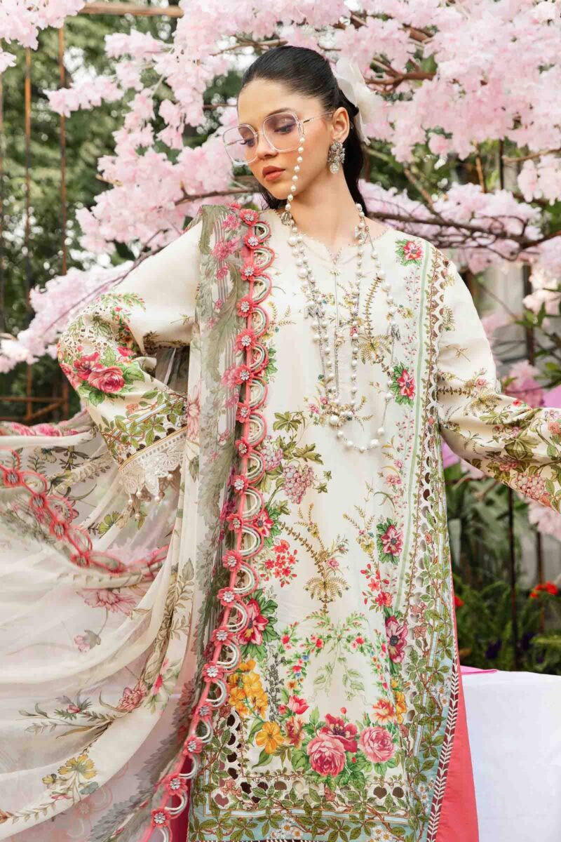 Maria B. M.Prints Eid Collection 2025 | MPT-2605-A - Image 2