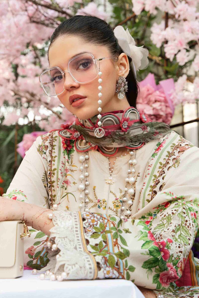 Maria B. M.Prints Eid Collection 2025 | MPT-2605-A - Image 4