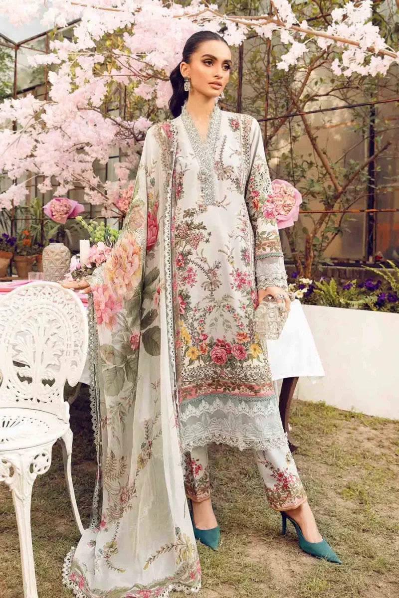 Maria B. M.Prints Eid Collection 2025 | MPT-2605-B