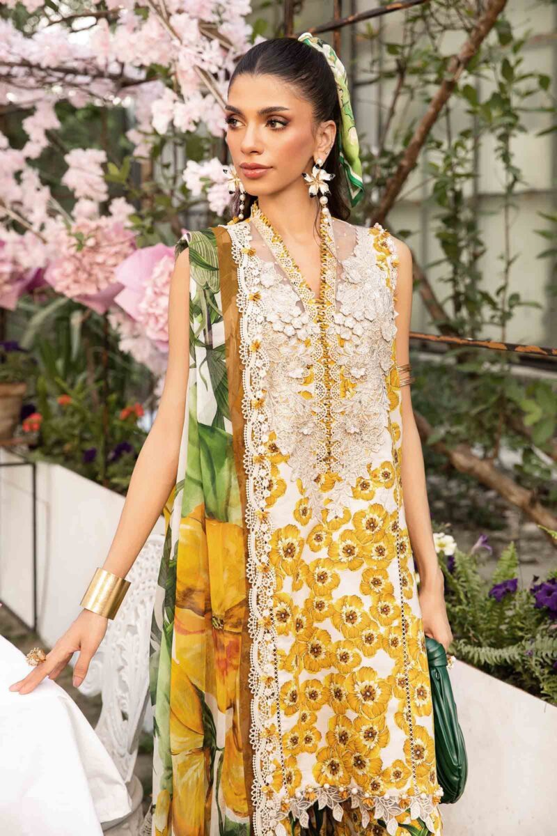 Maria B. M.Prints Eid Collection 2025 | MPT-2606-A - Image 4