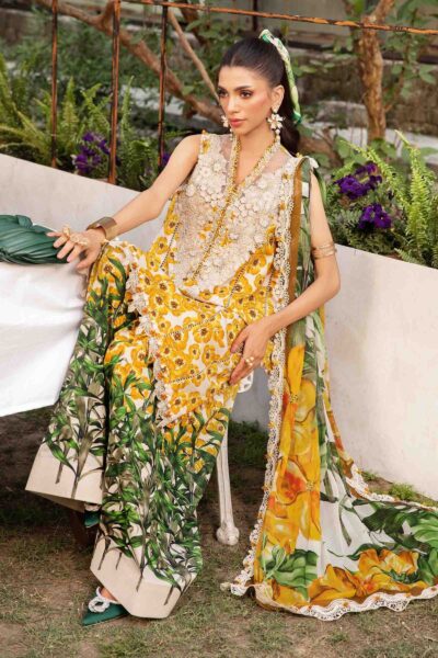 Maria B. M.Prints Eid Collection 2025 | MPT-2606-A