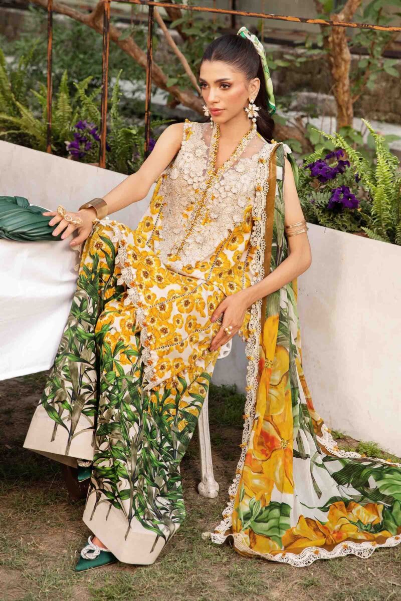 Maria B. M.Prints Eid Collection 2025 | MPT-2606-A - Image 2