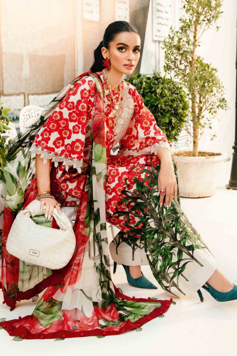 Maria B. M.Prints Eid Collection 2025 | MPT-2606-B - Image 3