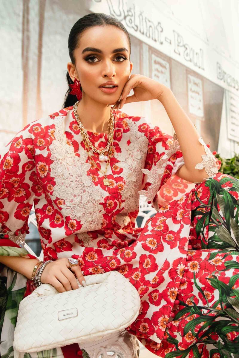 Maria B. M.Prints Eid Collection 2025 | MPT-2606-B - Image 2